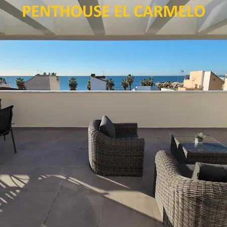 Penthouse El Carmelo 50 Meters From Beach, Huge Terrace *